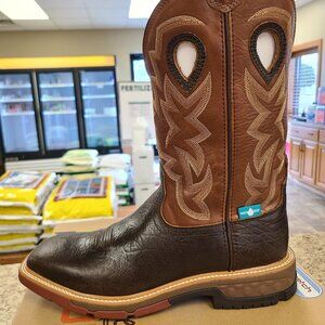 Twisted X 12" Western Work Boot 11D